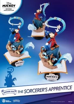 Micky Beyond Imagination D-Stage PVC Diorama The Sorcerer’s Apprentice 15 Cm -Optimal Model Geschäft x bkdds 018 a
