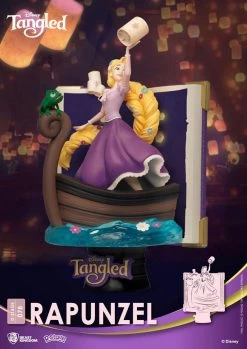 Disney Story Book Series D-Stage PVC Diorama Rapunzel 15 Cm -Optimal Model Geschäft x bkdds 078 b