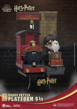 Harry Potter D-Stage PVC Diorama Platform 9 3/4 New Version 15 Cm -Optimal Model Geschäft x bkdds 099nv b