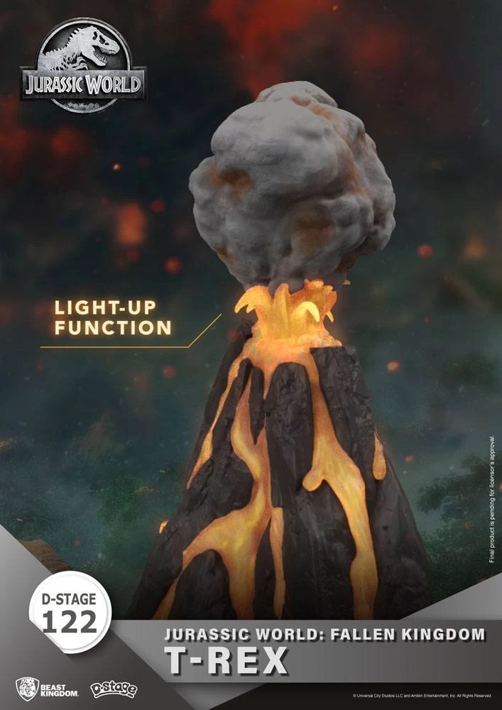 Jurassic World: Das Gefallene Königreich D-Stage PVC Diorama T-Rex 13 Cm 9 Jurassic World: Das Gefallene Königreich D-Stage PVC Diorama T-Rex 13 Cm – Bild 7
