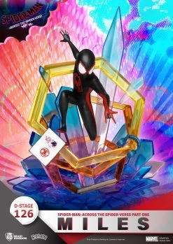 Marvel D-Stage PVC Diorama Spider-Man: Across The Spider-Verse Part One-Miles 15 Cm -Optimal Model Geschäft x bkdds 126 a
