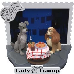 Disney 100th Anniversary D-Stage PVC Diorama Lady And The Tramp 12 Cm -Optimal Model Geschäft x bkdds 136 c