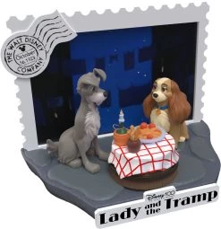 Disney 100th Anniversary D-Stage PVC Diorama Lady And The Tramp 12 Cm -Optimal Model Geschäft x bkdds 136 d