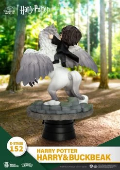 Harry Potter D-Stage PVC Diorama Harry & Buckbeak 16 Cm -Optimal Model Geschäft x bkdds 152hp b