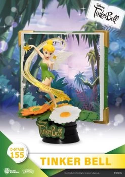 Peter Pan Book Series D-Stage PVC Diorama Tinkerbell 15 Cm -Optimal Model Geschäft x bkdds 153 a