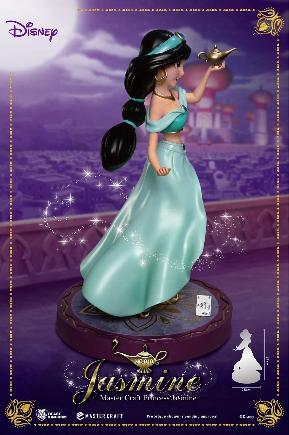 Disney (Aladdin) Master Craft Statue Jasmin 38 Cm 6 Disney (Aladdin) Master Craft Statue Jasmin 38 Cm – Bild 4