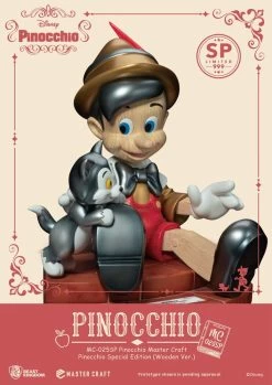 Disney Master Craft Statue Pinocchio Wooden Ver. Special Edition 27 Cm 12 Disney Master Craft Statue Pinocchio Wooden Ver. Special Edition 27 Cm -Optimal Model Geschäft x bkdmc 0252023sp d