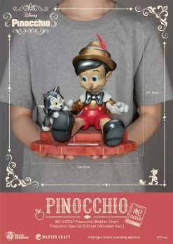 Disney Master Craft Statue Pinocchio Wooden Ver. Special Edition 27 Cm 13 Disney Master Craft Statue Pinocchio Wooden Ver. Special Edition 27 Cm -Optimal Model Geschäft x bkdmc 0252023sp e
