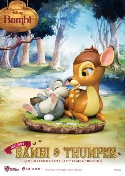 Disney Master Craft Statue Bambi & Thumper 26 Cm -Optimal Model Geschäft x bkdmc 082 a