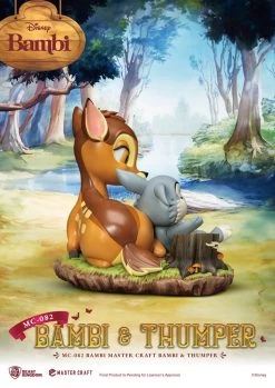 Disney Master Craft Statue Bambi & Thumper 26 Cm -Optimal Model Geschäft x bkdmc 082 c