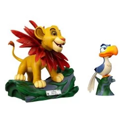 Disney Master Craft Statuen 2er-Pack Der König Der Löwen Little Simba & Zazu 31 Cm -Optimal Model Geschäft x bkdmc 092 e