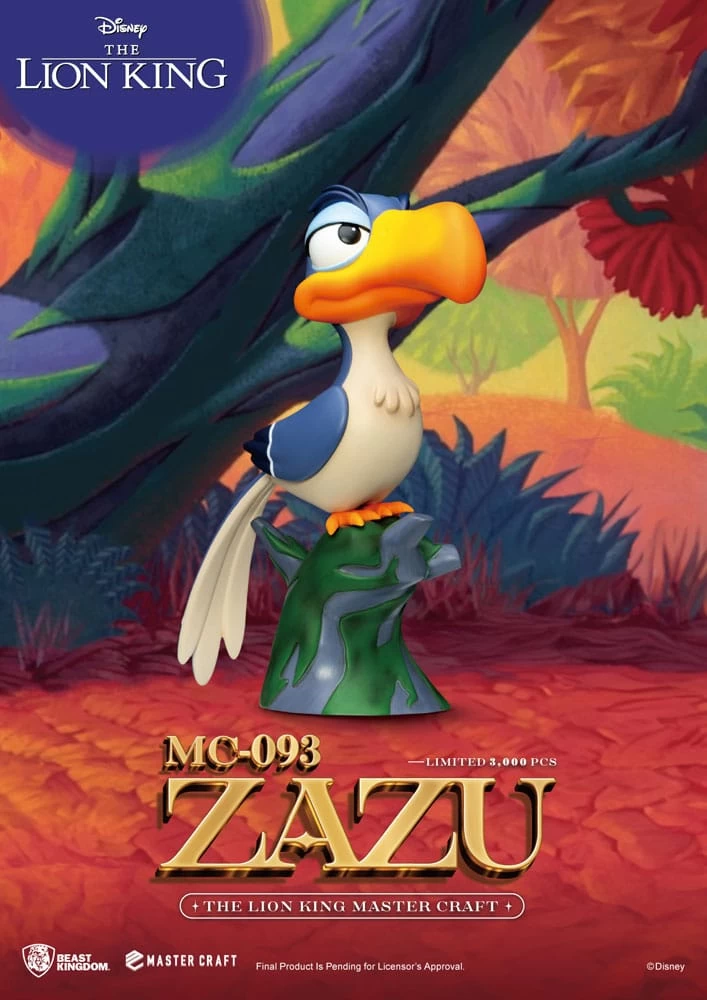 Disney Master Craft Statue Der König Der Löwen Zazu 20 Cm 3 Disney Master Craft Statue Der König Der Löwen Zazu 20 Cm