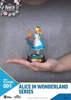 Alice Im Wunderland Mini Diorama Stage PVC Statue Glasses Alice 10 Cm -Optimal Model Geschäft x bkdmds 001b b