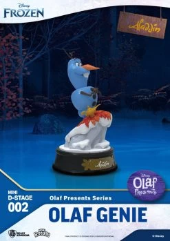 Die Eiskönigin Mini Diorama Stage PVC Statue Olaf Presents Olaf Genie 12 Cm -Optimal Model Geschäft x bkdmds 002a a
