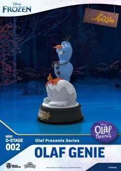 Die Eiskönigin Mini Diorama Stage PVC Statue Olaf Presents Olaf Genie 12 Cm -Optimal Model Geschäft x bkdmds 002a b