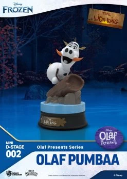 Die Eiskönigin Mini Diorama Stage PVC Statue Olaf Presents Olaf Pumba 12 Cm -Optimal Model Geschäft x bkdmds 002c c