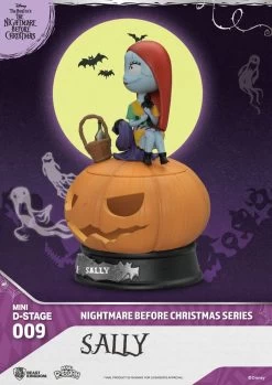The Nightmare Before Christmas Mini Diorama Stage PVC Figur Sally 10 Cm -Optimal Model Geschäft x bkdmds 009d b