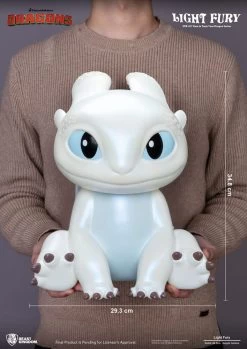 Drachenzähmen Leicht Gemacht Funktional Figure Spardose Light Fury 35 Cm -Optimal Model Geschäft x bkdvpb 017 e