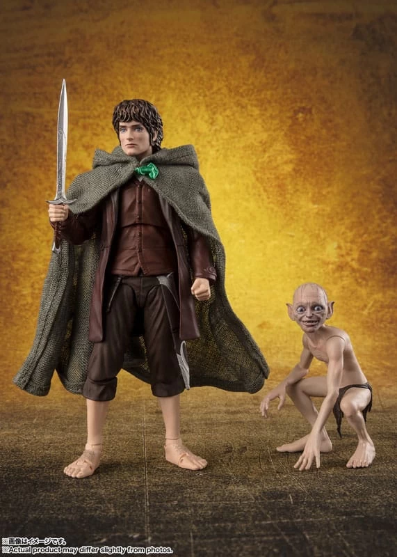 Herr Der Ringe S.H. Figuarts Actionfiguren Frodo Beutlin & Gollum 3 Herr Der Ringe S.H. Figuarts Actionfiguren Frodo Beutlin & Gollum