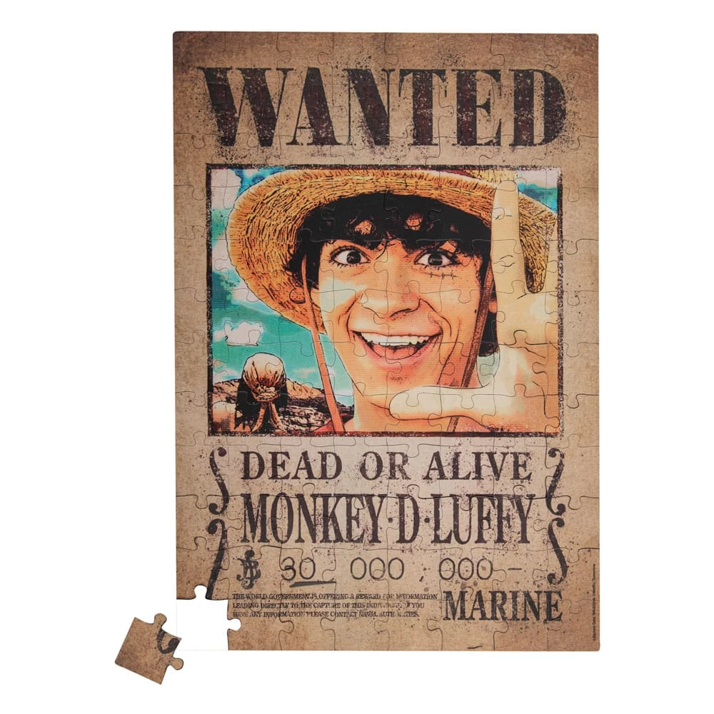 One Piece Magnetic Puzzle Wanted Luffy 3 One Piece Magnetic Puzzle Wanted Luffy