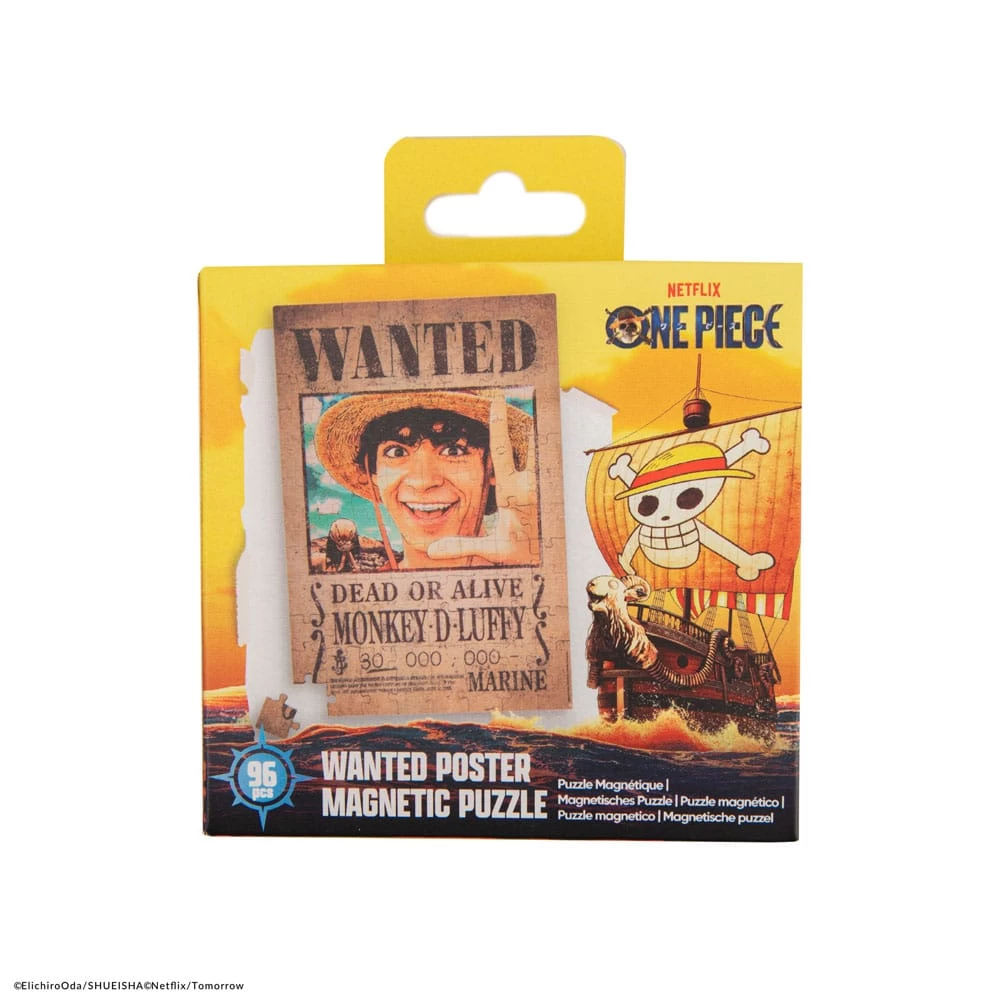 One Piece Magnetic Puzzle Wanted Luffy 4 One Piece Magnetic Puzzle Wanted Luffy – Bild 2