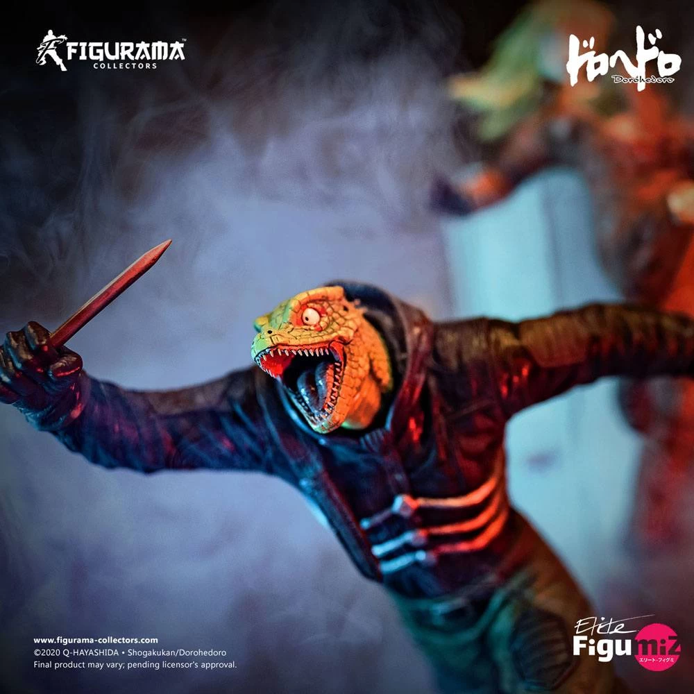 Dorohedoro Elite FigumiZ Diorama 1/8 Caiman & Nikaido 37 Cm 7 Dorohedoro Elite FigumiZ Diorama 1/8 Caiman & Nikaido 37 Cm – Bild 5