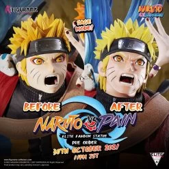 Naruto Elite Fandom Diorama 1/6 Naruto Vs. Pain 69 Cm -Optimal Model Geschäft x ficonvsp n
