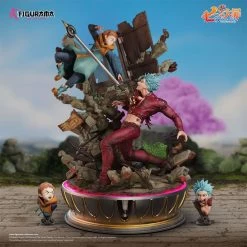 Seven Deadly Sins Elite Fandom Diorama 1/6 Ban Vs King 54 Cm
