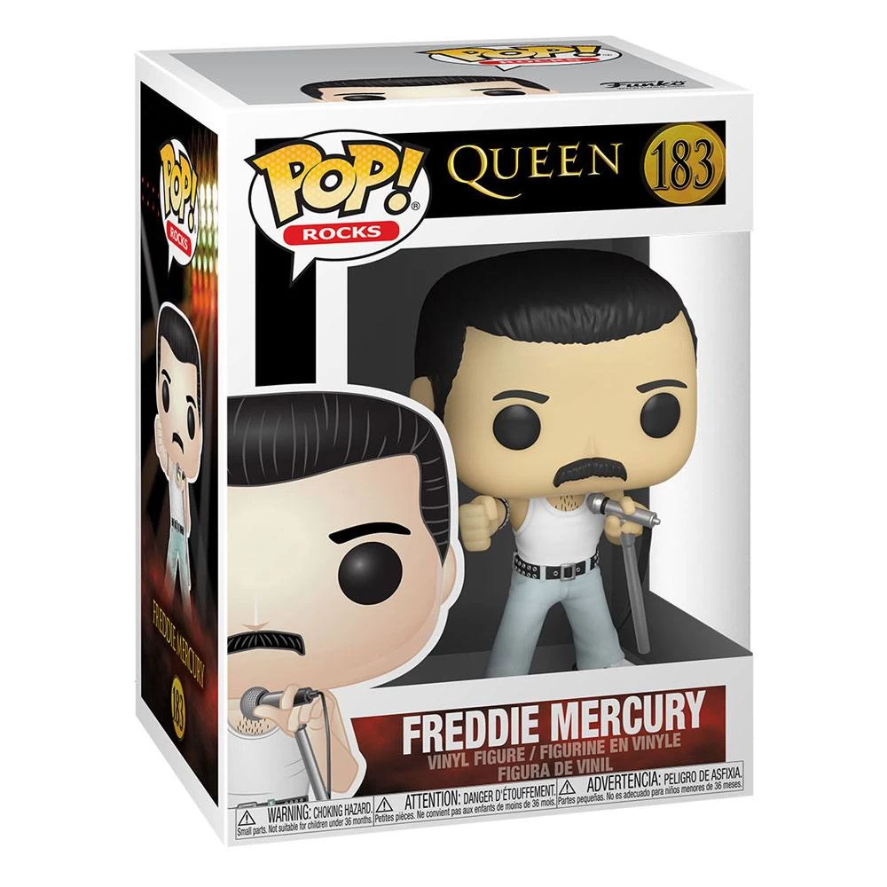 Queen POP! Rocks Vinyl Figur Freddie Mercury Radio Gaga 9 Cm 3 Queen POP! Rocks Vinyl Figur Freddie Mercury Radio Gaga 9 Cm