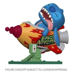 Lilo & Stitch POP! Rides Vinyl Figur Stitch In Rocket 15 Cm