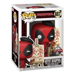 Marvel Deadpool 30th Anniversary POP! Vinyl Figur Artist Deadpool 9 Cm