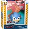 Sonic The Hedgehog 2 POP! Game Cover Vinyl Figur Sonic Heo Exclusive 9 Cm -Optimal Model Geschäft x fk59177 a