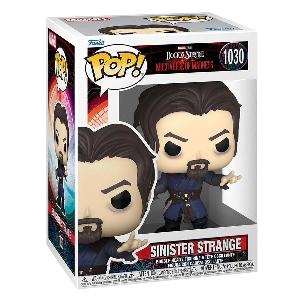 Doctor Strange In The Multiverse Of Madness POP! Movies Vinyl Figur Sinister Strange 9 Cm 3 Doctor Strange In The Multiverse Of Madness POP! Movies Vinyl Figur Sinister Strange 9 Cm