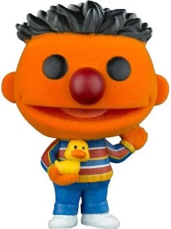 Sesamstrasse POP! TV Vinyl Figur Ernie 05 (Flocked) 9 Cm