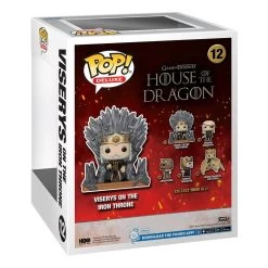 House Of The Dragon POP! Deluxe Vinyl Figur Viserys On Throne 9 Cm -Optimal Model Geschäft x fk76470 b