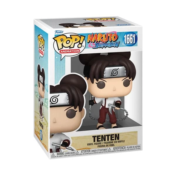 Naruto Pop! Animation Vinyl Figur Tenten 1661 – 9 Cm 3 Naruto Pop! Animation Vinyl Figur Tenten 1661 – 9 Cm