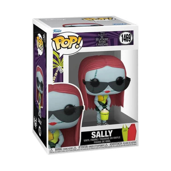 Nightmare Before Christmas POP! Disney Vinyl Figur Sally 1469 W/Glasses(Beach) 9 Cm 3 Nightmare Before Christmas POP! Disney Vinyl Figur Sally 1469 W/Glasses(Beach) 9 Cm