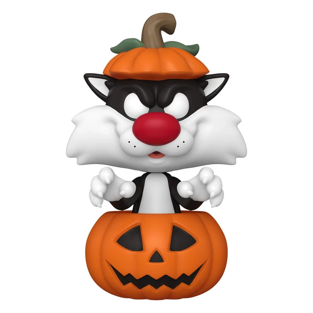 Looney Tunes POP! Television Vinyl Figur Halloween Sylvester W/Pumpkin 9 Cm 4 Looney Tunes POP! Television Vinyl Figur Halloween Sylvester W/Pumpkin 9 Cm – Bild 2