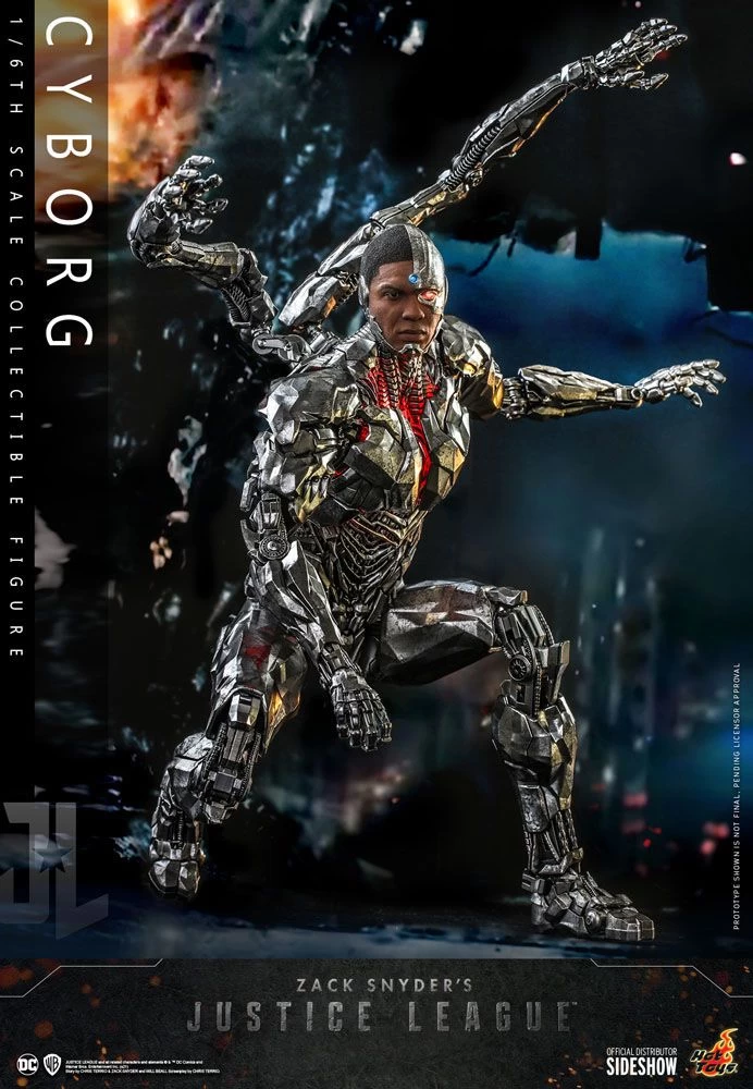 Zack Snyder`s Justice League Actionfigur 1/6 Cyborg 32 Cm 6 Zack Snyder`s Justice League Actionfigur 1/6 Cyborg 32 Cm – Bild 4