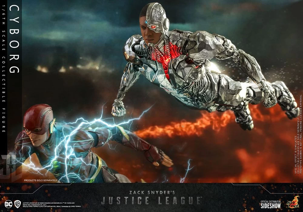 Zack Snyder`s Justice League Actionfigur 1/6 Cyborg 32 Cm 7 Zack Snyder`s Justice League Actionfigur 1/6 Cyborg 32 Cm – Bild 5