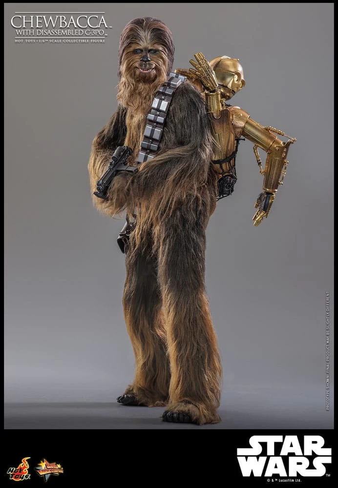 Star Wars Episode V Movie Masterpiece Actionfigur 1/6 Chewbacca With Disassembled C-3PO 36 Cm 13 Star Wars Episode V Movie Masterpiece Actionfigur 1/6 Chewbacca With Disassembled C-3PO 36 Cm – Bild 11