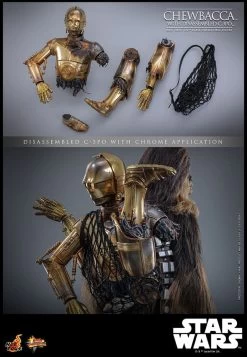 Star Wars Episode V Movie Masterpiece Actionfigur 1/6 Chewbacca With Disassembled C-3PO 36 Cm 41 Star Wars Episode V Movie Masterpiece Actionfigur 1/6 Chewbacca With Disassembled C-3PO 36 Cm -Optimal Model Geschäft x hot903739 t