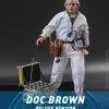 Zurück In Die Zukunft Movie Masterpiece Actionfigur 1/6 Doc Brown (Deluxe Version) 30 Cm