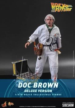 Zurück In Die Zukunft Movie Masterpiece Actionfigur 1/6 Doc Brown (Deluxe Version) 30 Cm