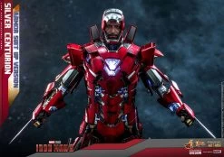 Iron Man 3 Movie Masterpiece Actionfigur 1/6 Silver Centurion (Armor Suit Up Version) 32 Cm -Optimal Model Geschäft x hot909463 l