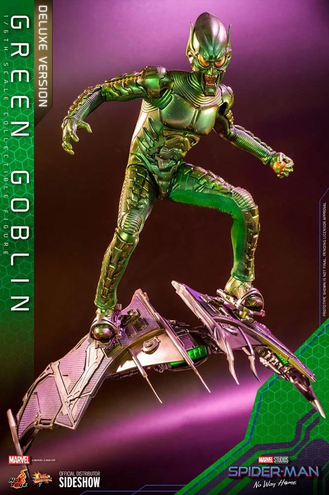Spider-Man: No Way Home Movie Masterpiece Actionfigur 1/6 Green Goblin (Deluxe Version) 30 Cm 7 Spider-Man: No Way Home Movie Masterpiece Actionfigur 1/6 Green Goblin (Deluxe Version) 30 Cm – Bild 5