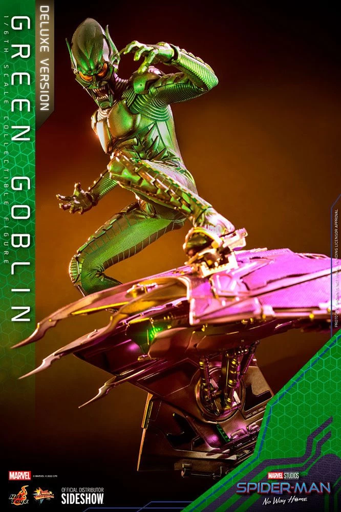 Spider-Man: No Way Home Movie Masterpiece Actionfigur 1/6 Green Goblin (Deluxe Version) 30 Cm 9 Spider-Man: No Way Home Movie Masterpiece Actionfigur 1/6 Green Goblin (Deluxe Version) 30 Cm – Bild 7