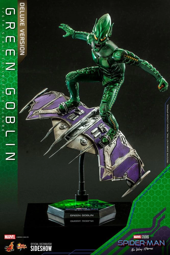 Spider-Man: No Way Home Movie Masterpiece Actionfigur 1/6 Green Goblin (Deluxe Version) 30 Cm 11 Spider-Man: No Way Home Movie Masterpiece Actionfigur 1/6 Green Goblin (Deluxe Version) 30 Cm – Bild 9