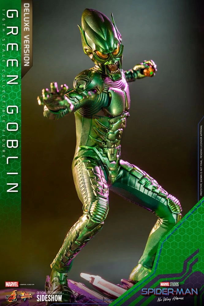 Spider-Man: No Way Home Movie Masterpiece Actionfigur 1/6 Green Goblin (Deluxe Version) 30 Cm 12 Spider-Man: No Way Home Movie Masterpiece Actionfigur 1/6 Green Goblin (Deluxe Version) 30 Cm – Bild 10