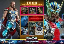 Thor: Love And Thunder Masterpiece Actionfigur 1/6 Thor (Deluxe Version) 32 Cm -Optimal Model Geschäft x hot9113092 r